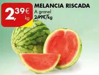 Pingo Doce Melancia Riscada a granel 1kg promoção
