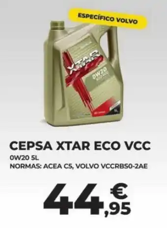 Cepsa Xtar Eco VCC 0W20 5L