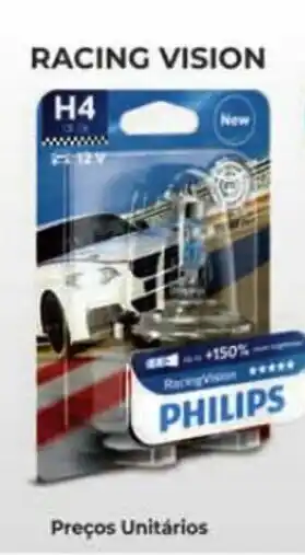 Feu Vert Lâmpadas Philips Racing Vision H4 promoção