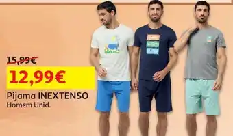Auchan Pijama in extenso pro s23 t1 homem promoção
