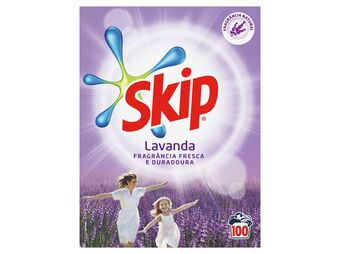 Auchan Detergente roupa máquina pó skip promoção