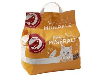Auchan Areia para gato auchan mineral 10l promoção