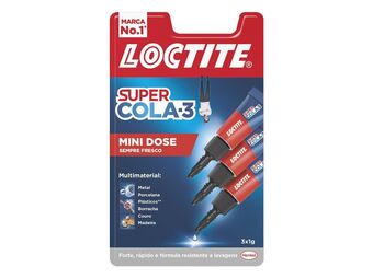 Auchan Super cola 3 loctite promoção