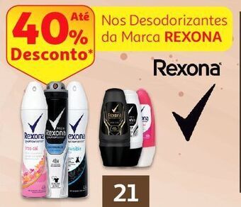 Auchan Deo spray rexona promoção