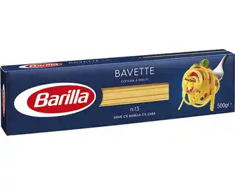Auchan Massa bavette barilla 500 g promoção
