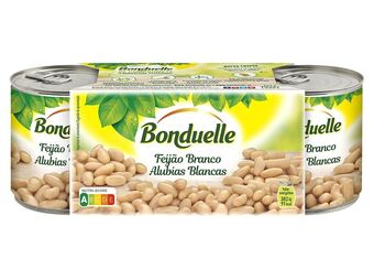 Auchan Feijão branco bonduelle promoção