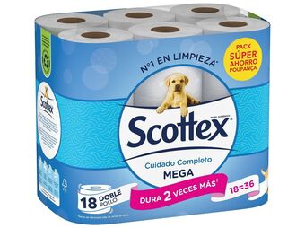Auchan Papel higiénico scottex promoção