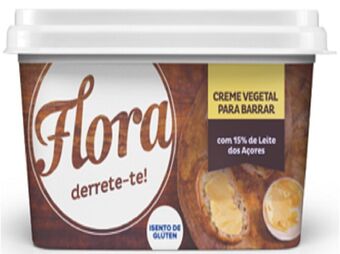 Auchan Creme vegetal flora promoção