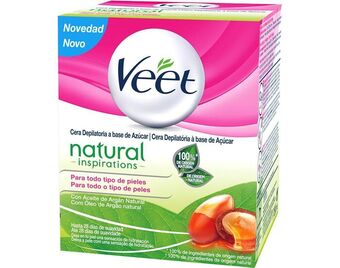 Auchan Cera depilatória veet promoção