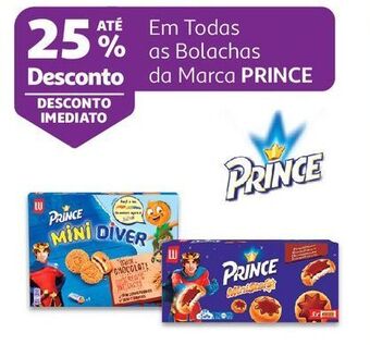 Auchan Bolacha prince promoção