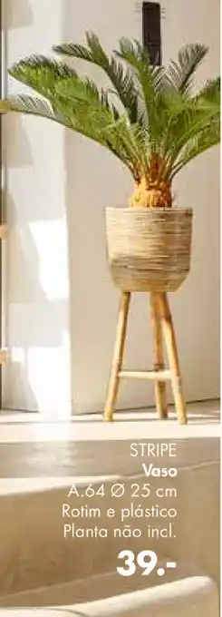 CASA Stripe Vaso A.64 ø 25cm promoção