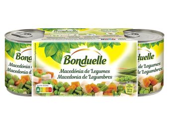 Auchan Macedónia de legumes bonduelle promoção