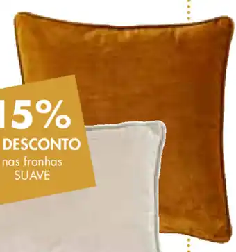 CASA Suave Fronha Poliéster A.45 L.45 promoção