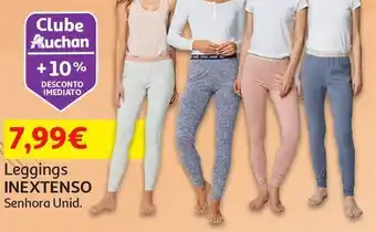 Auchan Leggings in extenso bsc psais senhora promoção