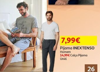 Auchan Pijama in extenso promoção