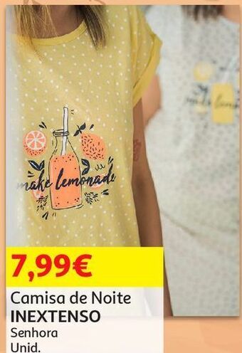 Camisa de noite in extenso