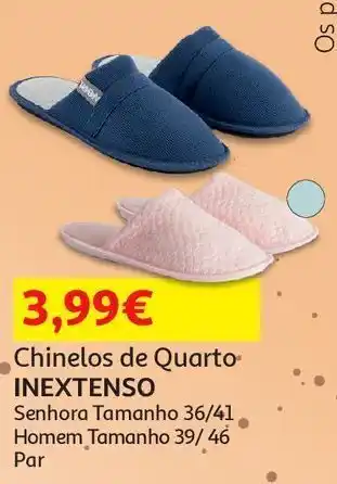 Auchan Chinelos quarto in extenso promoção