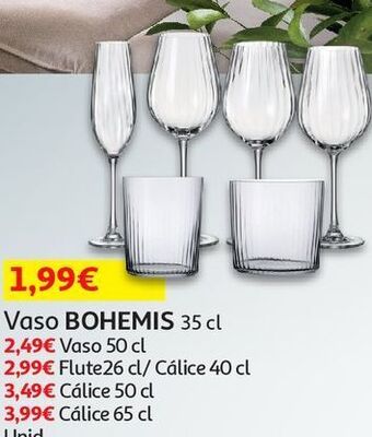 Auchan Flute optic bohemia promoção