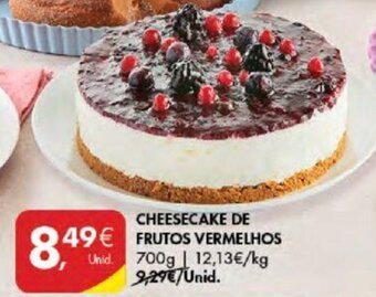 Cheesecake de Frutos Vermelhos 700g
