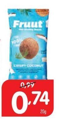 Minipreço Snacks fruut promoção