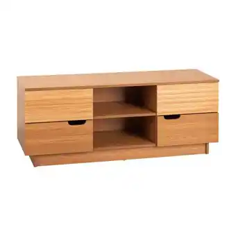 Móvel de tv arboga castanho em mdf
