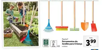 Lidl Playtiem Ferramentas de jardim Para Criança promoção