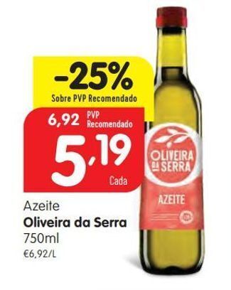 Minipreço Azeite extravirgem oliveira da serra promoção