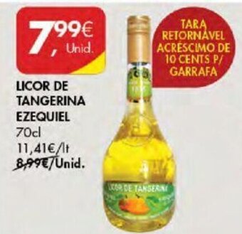 Licor de Tangerina Ezequiel 70cl