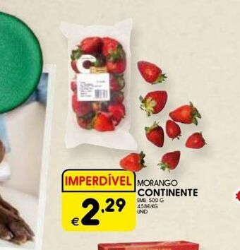 Meu Super Morango continente promoção