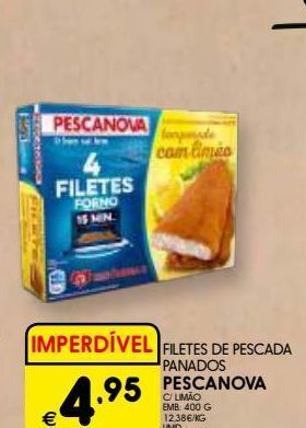 Meu Super Filetes de pescada panados pescanova promoção