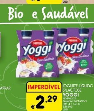Meu Super Iogurte liquido s/lactose yoggi promoção
