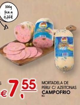 Meu Super Mortadela de peru/c/ azeitonas campofrio promoção