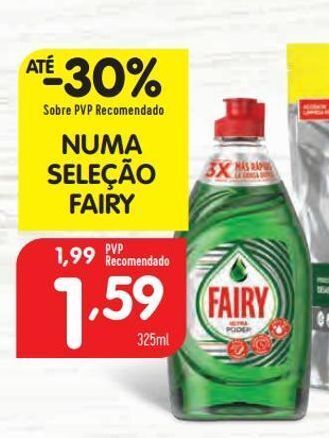 Minipreço Detergente lavalouça fairy promoção