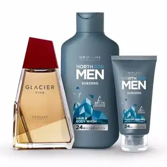 Conjunto north for men e glacier fire