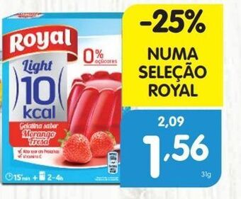 Minipreço Gelatina royal promoção