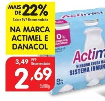 Minipreço Iogurte actimel promoção