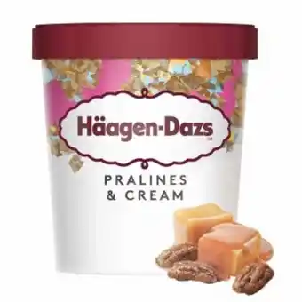 Gelado häagen-dazs praline &cream 460 ml
