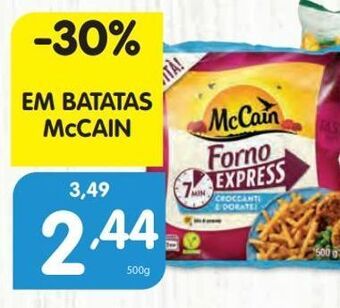 Minipreço Batatas mccain promoção