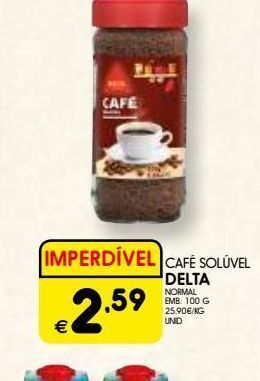 Meu Super Café solúvel delta 100g promoção