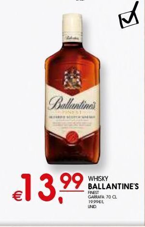Meu Super Whisky ballantine's promoção