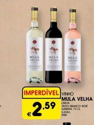 Meu Super Vinho mula velha 75cl promoção