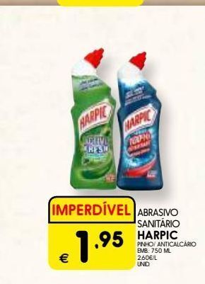 Meu Super Abrasivo sanitario harpic 750ml promoção