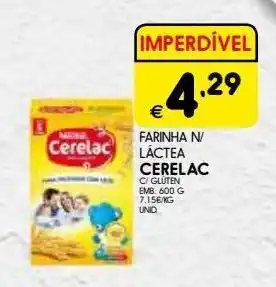 Meu Super Farinha n/lactea cerelac 600g nestlé promoção