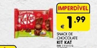 Meu Super Snack de chocolate kit kat promoção