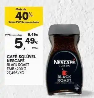 Continente Bom dia Café solúvel promoção