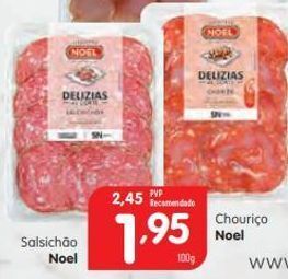 Minipreço Salsichão noel promoção