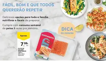 Continente Filete de Salmão continente 300g promoção
