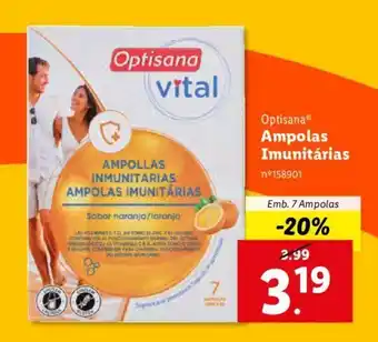 Optisana Ampolas Imunitárias