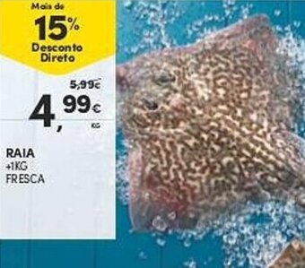 Continente Raia 1kg promoção