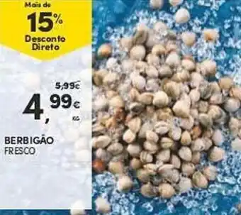 Continente Berbigâo 1kg promoção